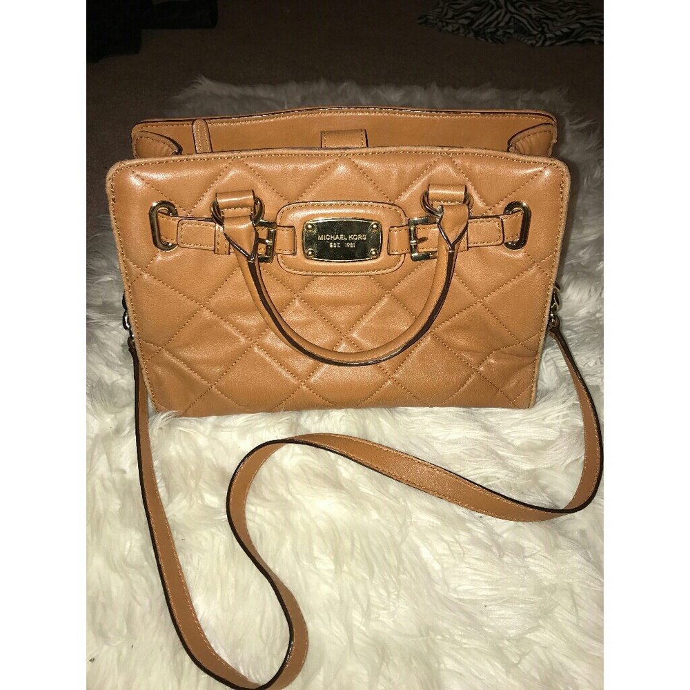 Michael Kors Quilted Hamilton Bag
